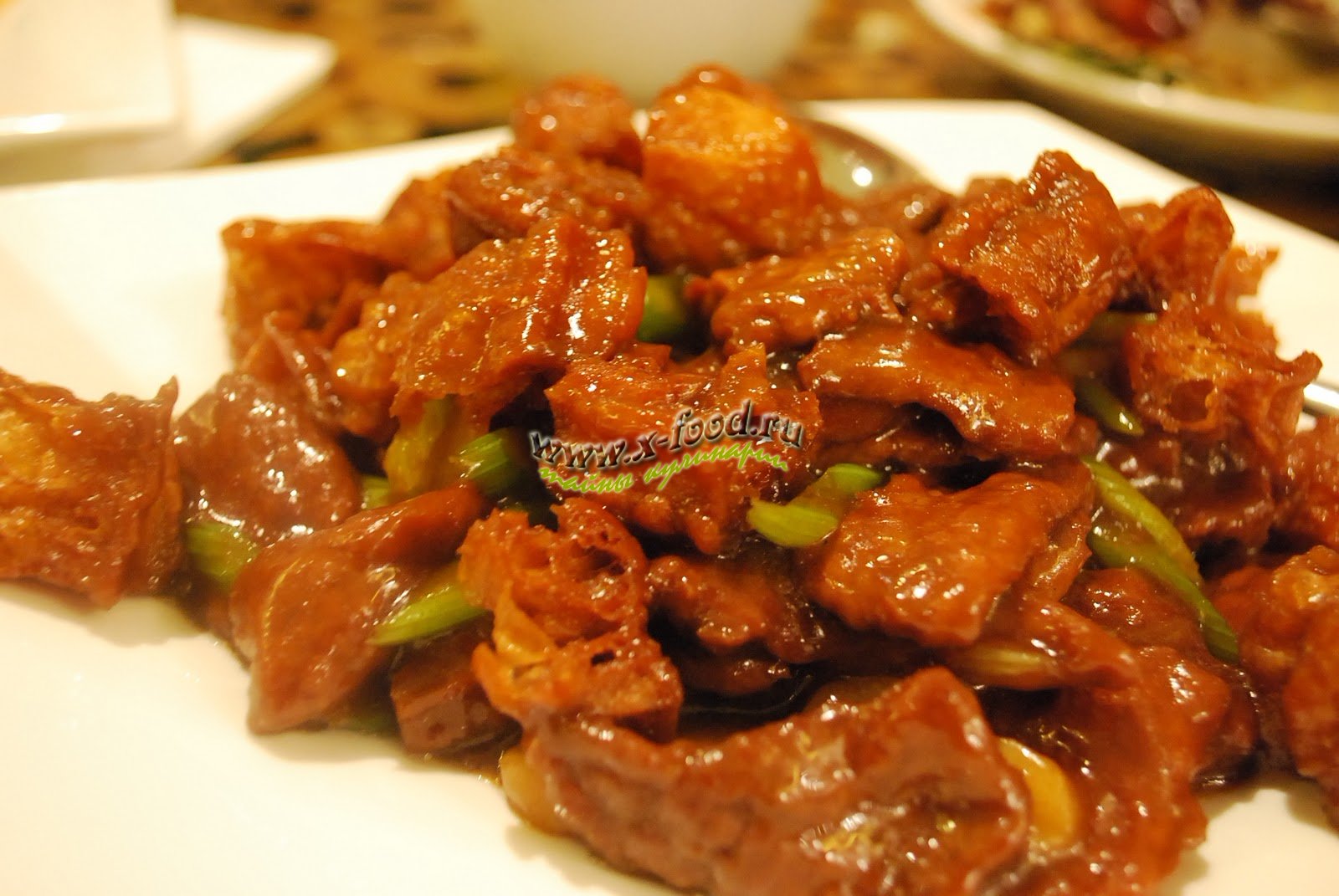 Мясо по китайски рецепт фото