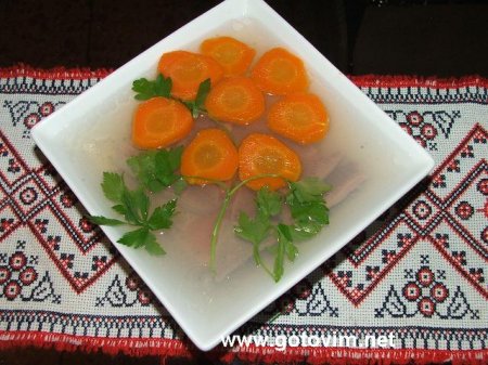 Заливное из хека