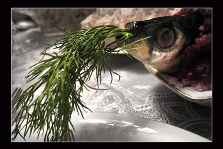 Селедка в горчичном соусе