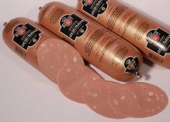 КОЛБАСА С  СОУСОМ ИЗ ХРЕНА