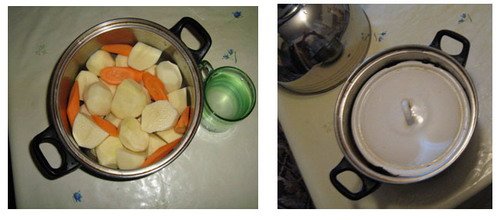 Первое блюдо! Схема сборки с подробным комментарием.