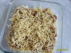 Увеличить Запеканка "Макароны по-флотски"
