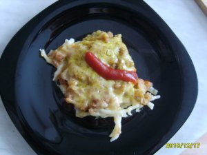 Увеличить Запеканка "Макароны по-флотски"