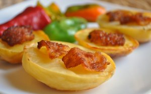 Увеличить Картофель запеченный в СВЧ