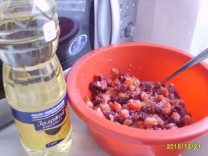 Увеличить Винегрет с огурцами