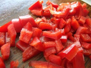 Увеличить Рис с мясом и овощами
