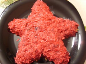 Увеличить Салат со свеклой, морковкой и сыром