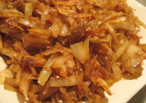 Увеличить Капуста тушеная (свежая)