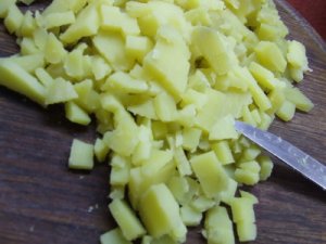 Увеличить Оливье с мясом