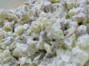 Увеличить Оливье с мясом