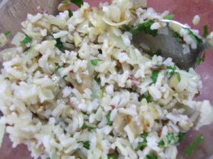 Увеличить Грибочки с рисом