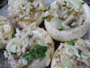 Увеличить Грибочки с рисом