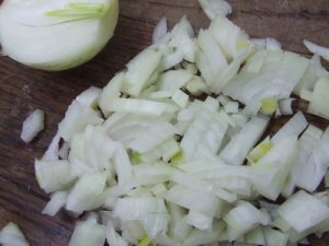 Увеличить Картофель, тушенный с луком и грибами