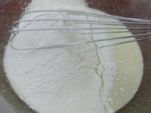 Шарлотка с яблоками