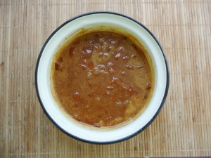 Брауни с изюмом и печеньем