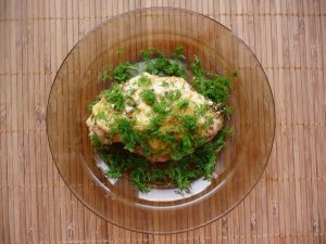 Увеличить Запеченные куриные грудки с сыром