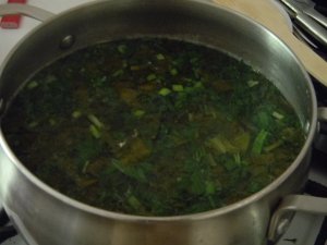 Увеличить Зеленый борщ