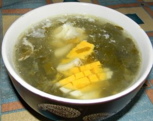 Увеличить Зеленый борщ