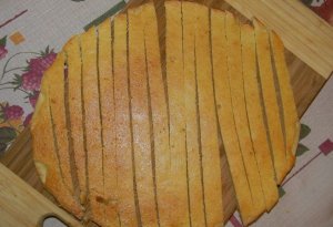 Увеличить Сметанный торт с вишнями