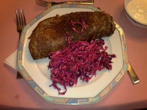 Увеличить Блинчики из картофеля с фаршем