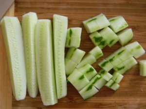 Увеличить Овощной салат с рукколой и фетой
