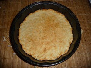Увеличить Пирог с орехами, ириской и шоколадом