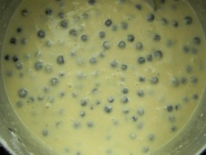 Увеличить Черничные кексы со штрейзелем