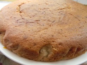 Увеличить Банановый пирог с глазурью