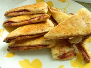 Увеличить Коврижки с клубничным джемом
