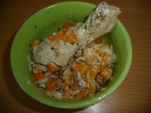 Увеличить Куриные ножки в сметанном соусе