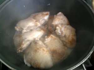 Увеличить Курица в луковом соусе