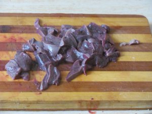 Увеличить Тушенный картофель с печенью