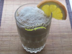 Увеличить Ванильно - шоколадный  пудинг