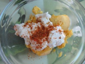 Увеличить Сырная закуска с яйцом