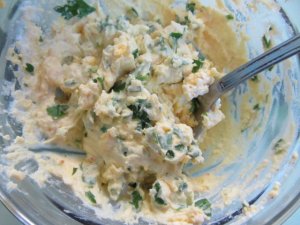 Увеличить Сырная закуска с яйцом