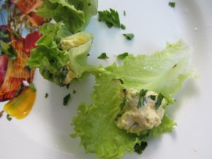 Увеличить Сырная закуска с яйцом