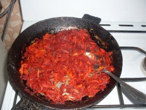 Увеличить Свекольный суп со звездочками