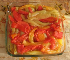 Увеличить Перец печенный по-одесски