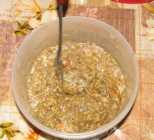 Увеличить Печенная баклажанная икра