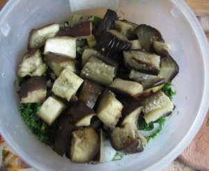 Увеличить Закусочные осенние баклажаны