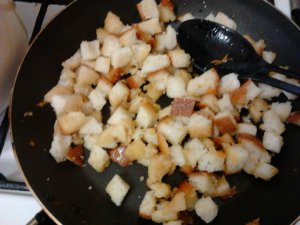 Сухарики-вкусняшки с сыром
