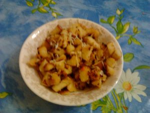 Сухарики-вкусняшки с сыром